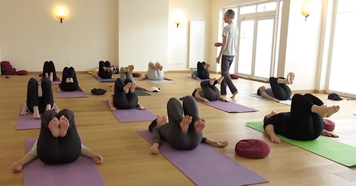 Large lower back yoga