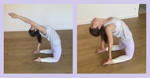 Large nathalie backbends black
